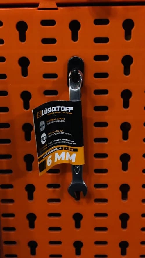Llave combinada 6mm Lusqtoff