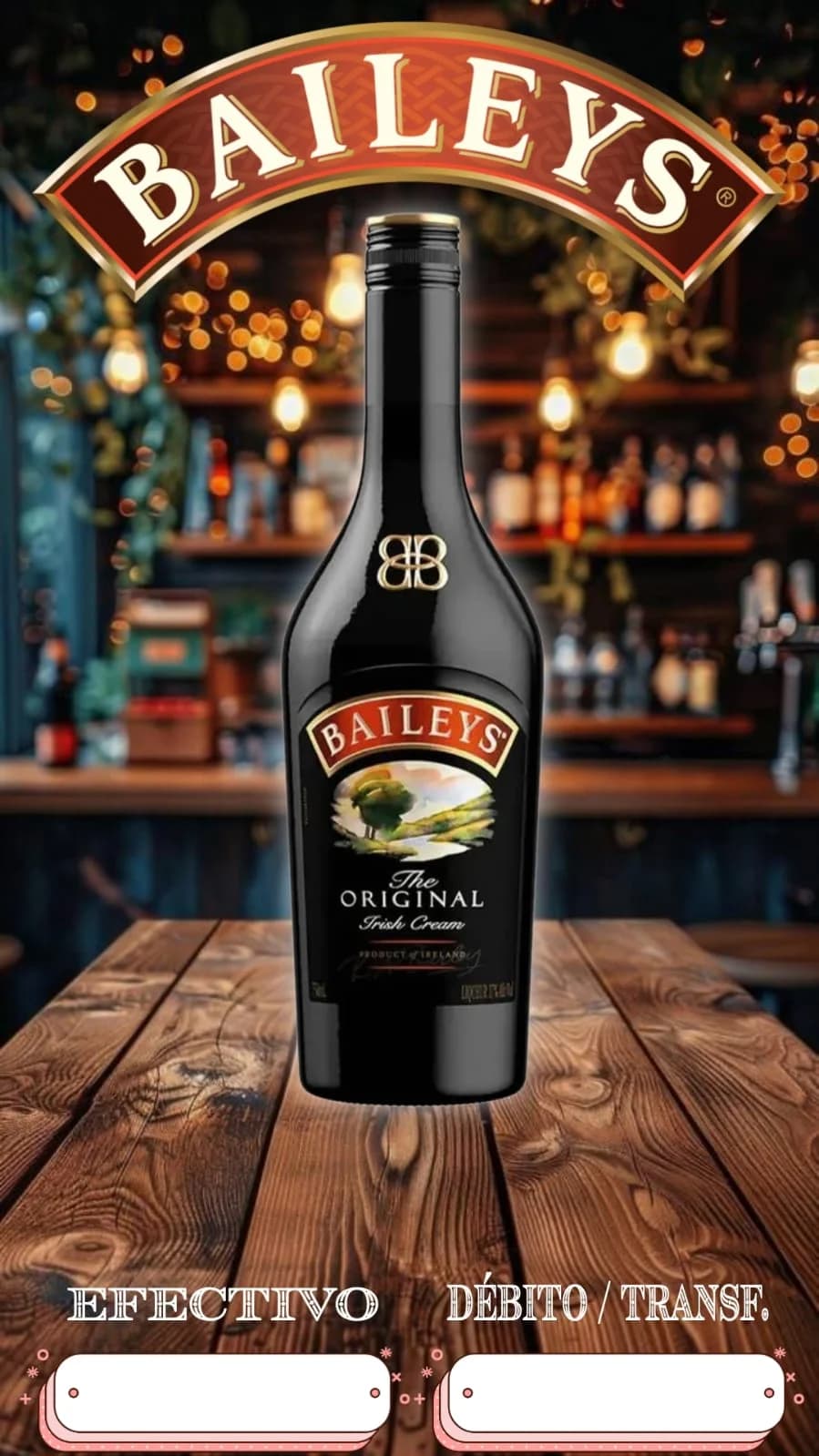 BAILEYS ORIGINAL 750ML