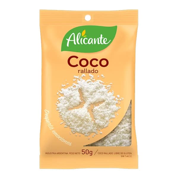 Coco Rallado alicante 50g