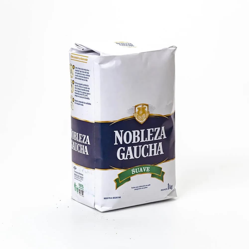 Yerba Mate Nobleza Gaucha Suave 500g