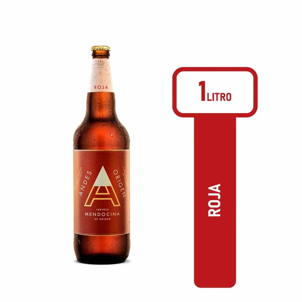 Cerveza Andes Roja 1L