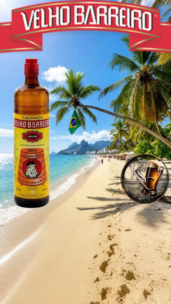 CACHACA VELHO BARREIRO 750ML