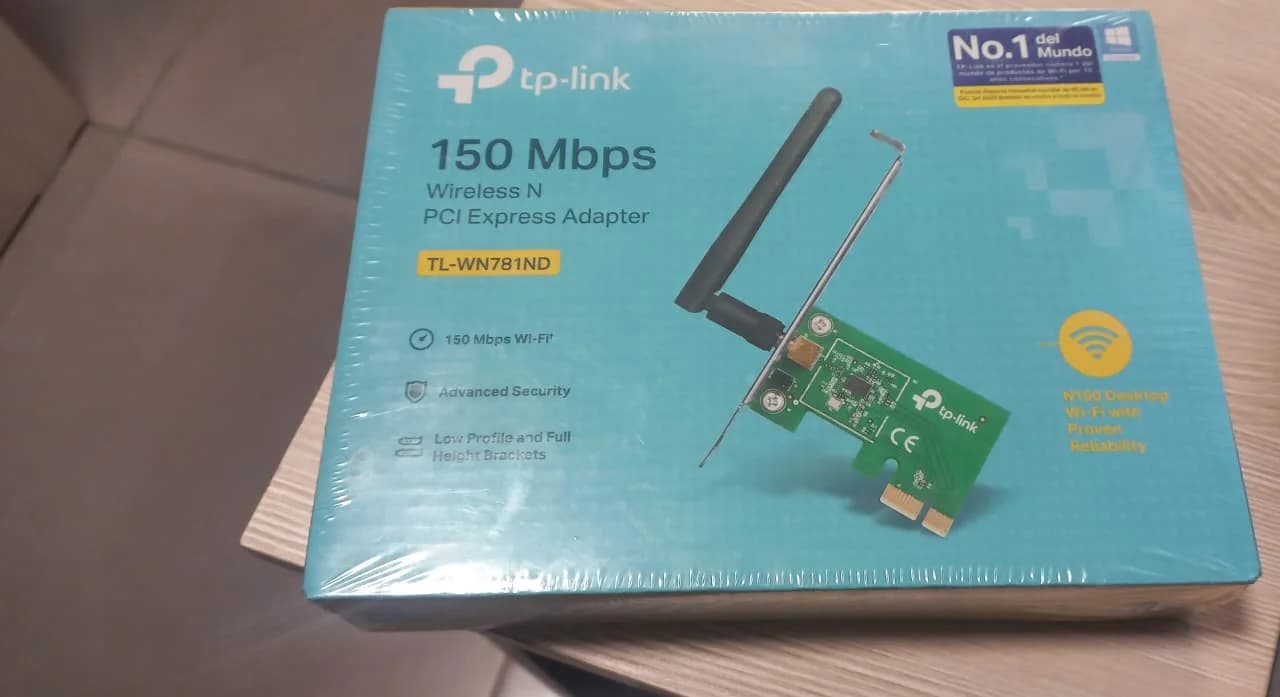 Placa Red Wifi Tp-link Tl-wn781nd | Pci Express | 781nd Pcie