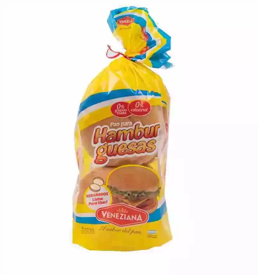 Pan De Hamburguesas Veneziana
