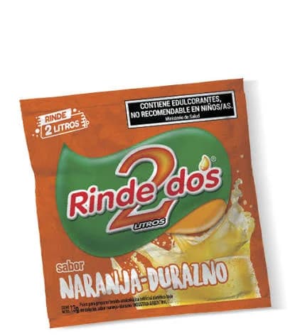 RINDE DOS NARANJA DURAZNO