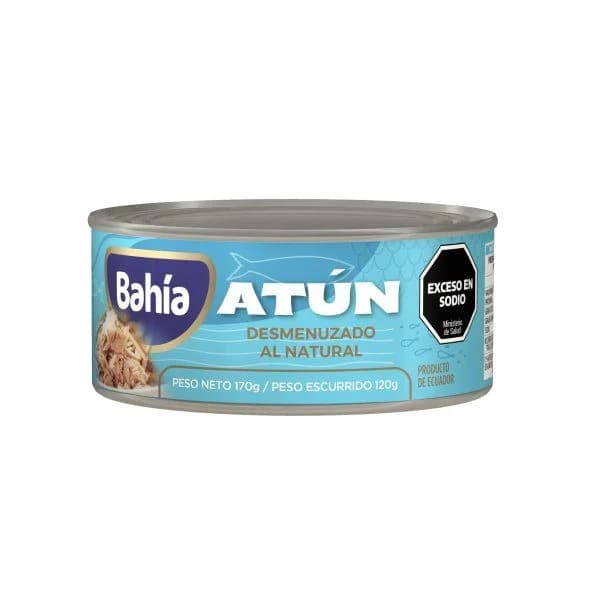Atún desmenuzado natural Bahia