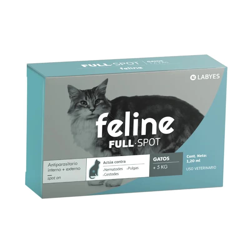 PIPETA FELINE FULL SPOT 05 a 08 KG ((antiparasitario y pulgas gato))