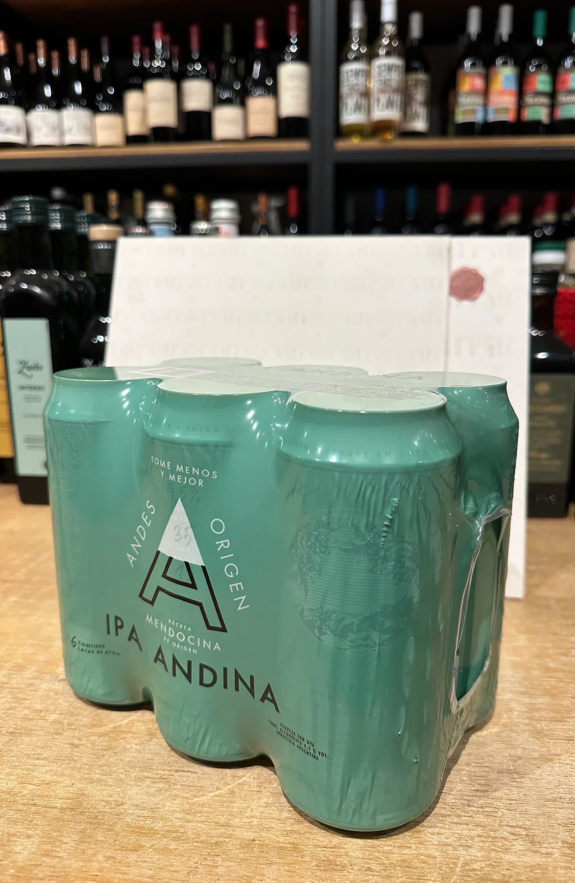Andes Ipa 473 cc Pack X 6 Unidades