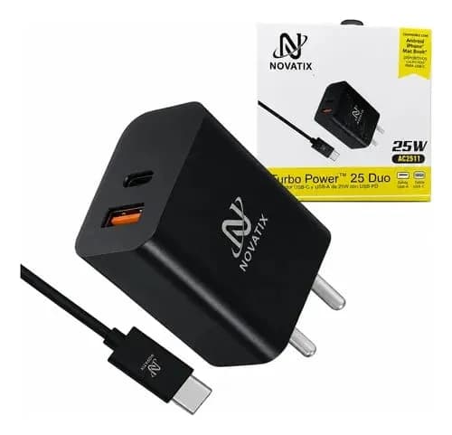 CARGADOR NOVATIX 25W AC2511