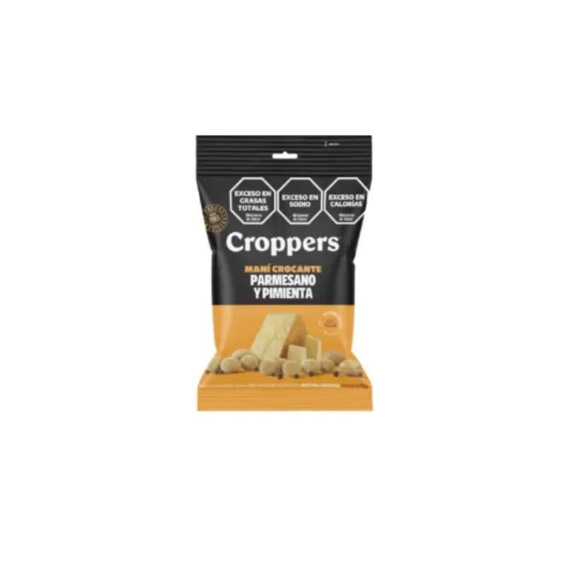 Mani Croppers Parmesano y Pimienta