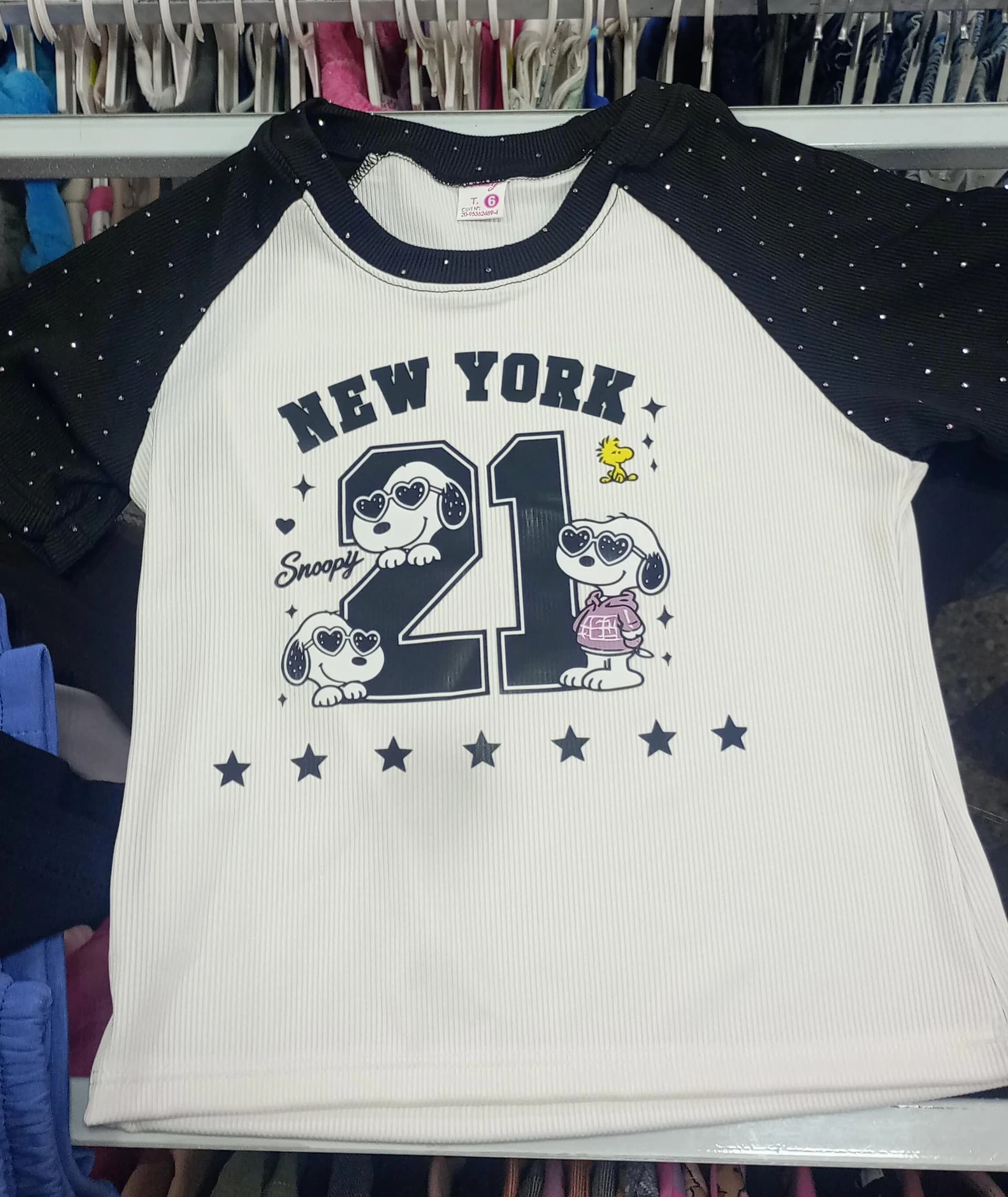 REMERA SNOOPY NEW YORK
