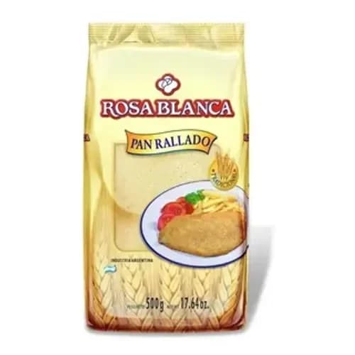 ROSA BLANCA PAN RALLADO X 500