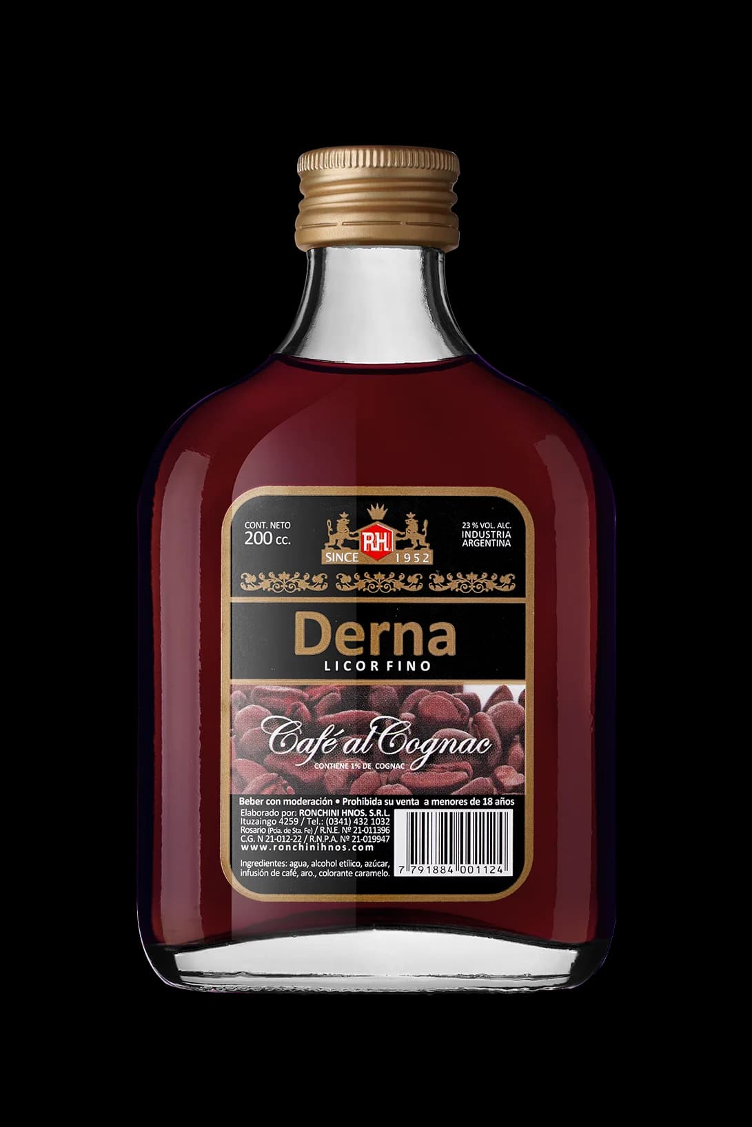 Licor Derna Cafe al Cognac