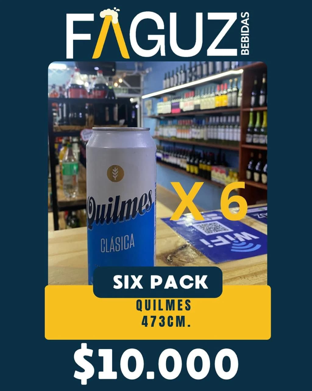 CERVEZA LATA QUILMES CLASICA 473CM