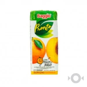 Jugo Baggio Durazno Naranja 200ml