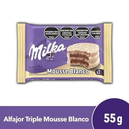 MILKA BLANCO ALFAJOR