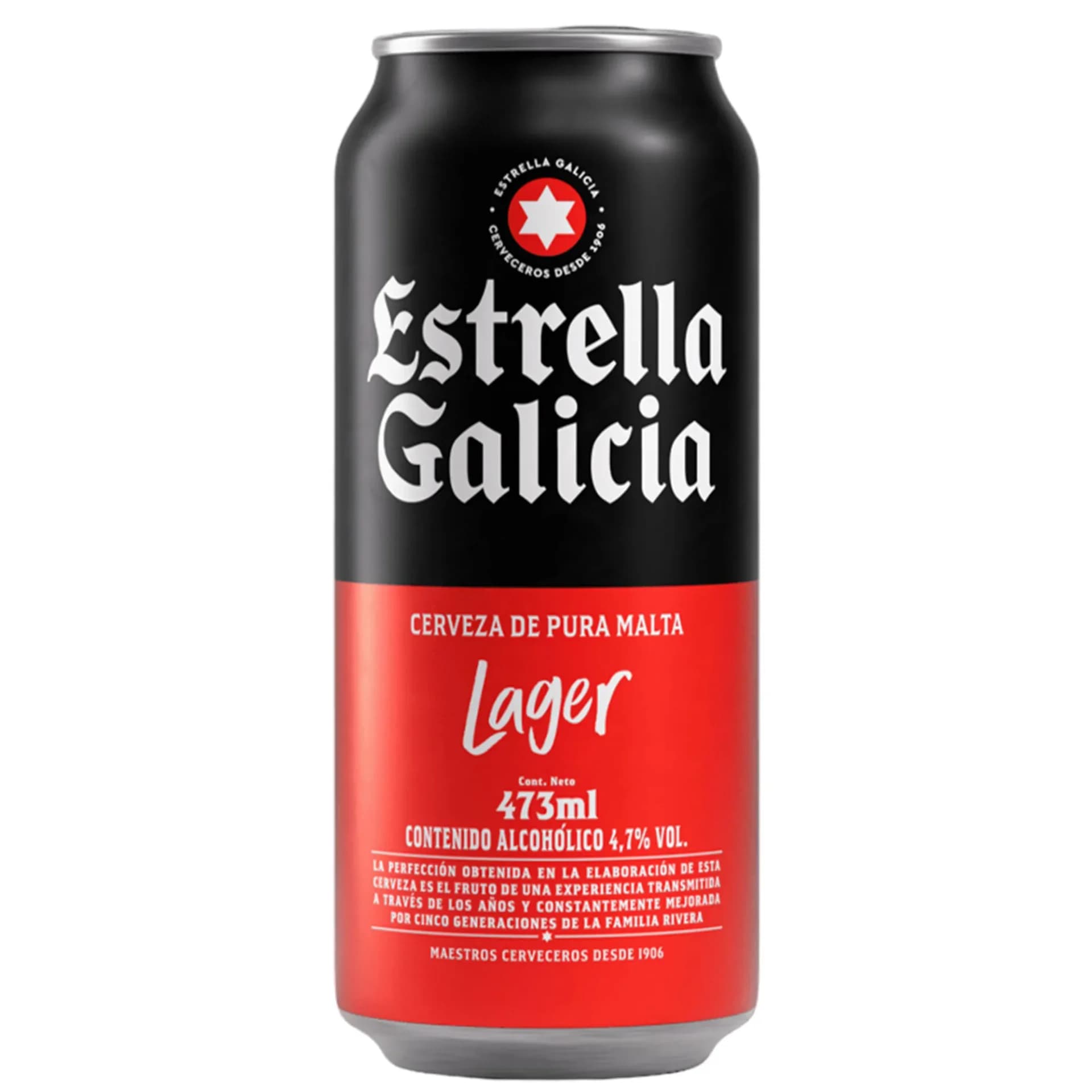 Cerveza Estrella Galicia lager 473ml