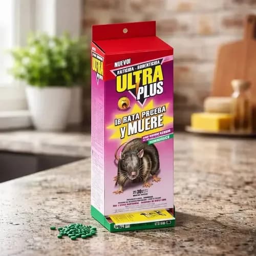 ULTRA PLUS RATICIDA CEBO SOBRE x50g