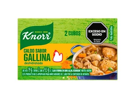 Caldo Knorr Gallina 19g