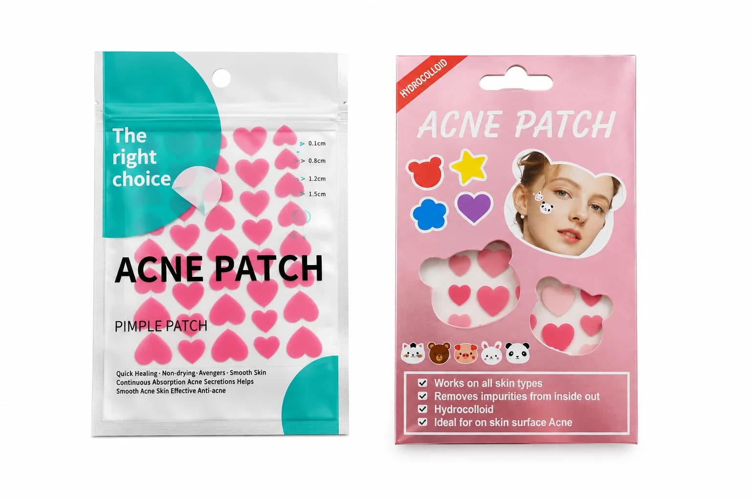 PARCHESITOS PARA ACNE HYDROCOLLOID