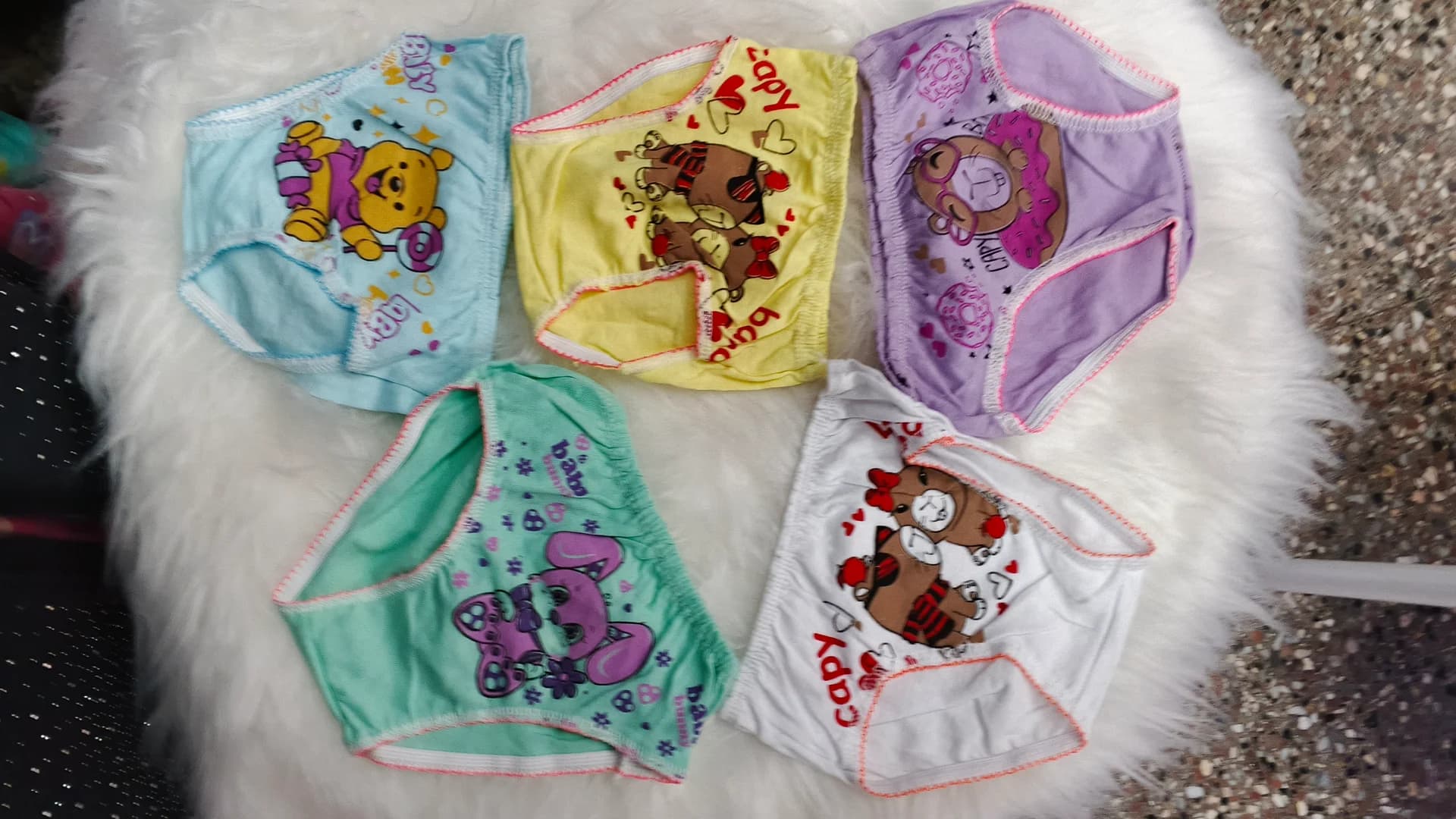 Bombacha algodón estampada beba
