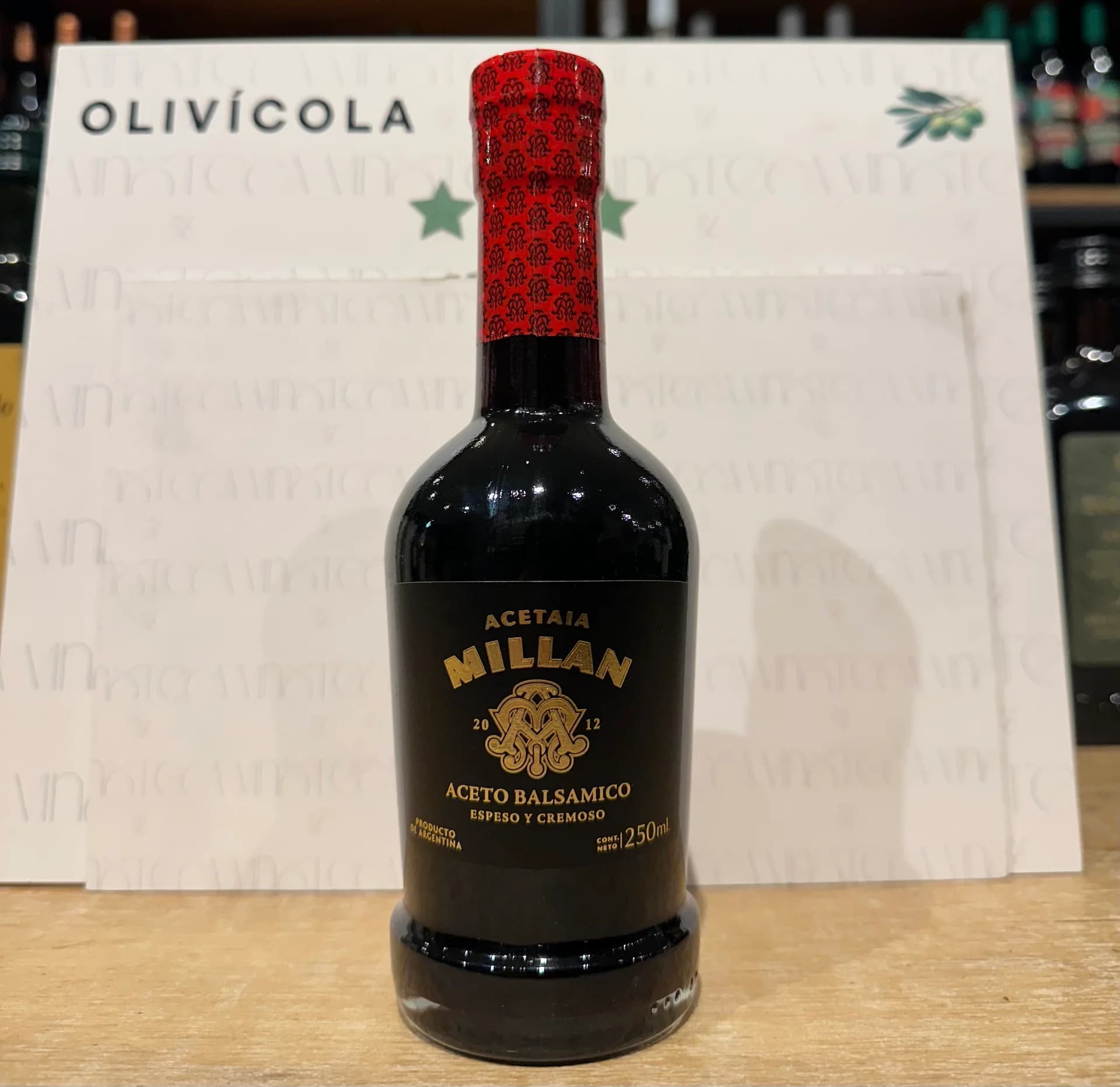 Aceto Balsamico Millan Espeso y Cremoso 250 ml