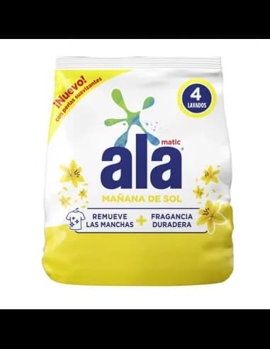 Jabon Ala en polvo Maxima Blancura 400g