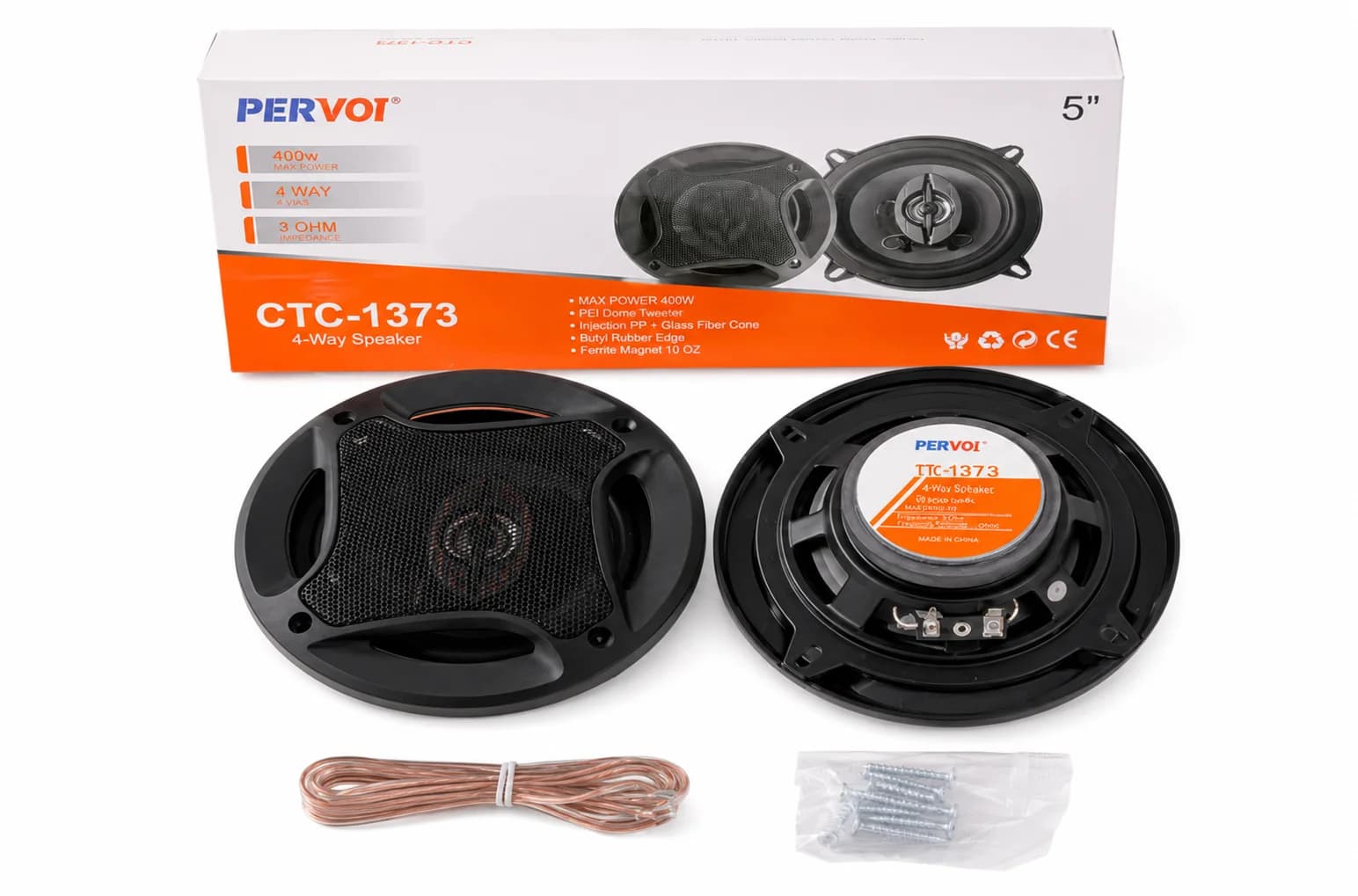 JUEGO DE PARLANTES P/AUTO - 5" (1373)