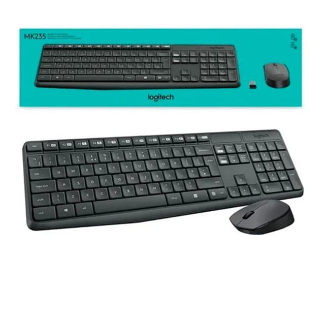 TECLADO LOGITECH MK235 CON MAUSE