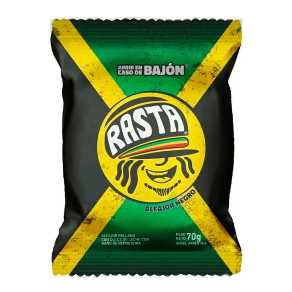 Alfajor Rasta Negro