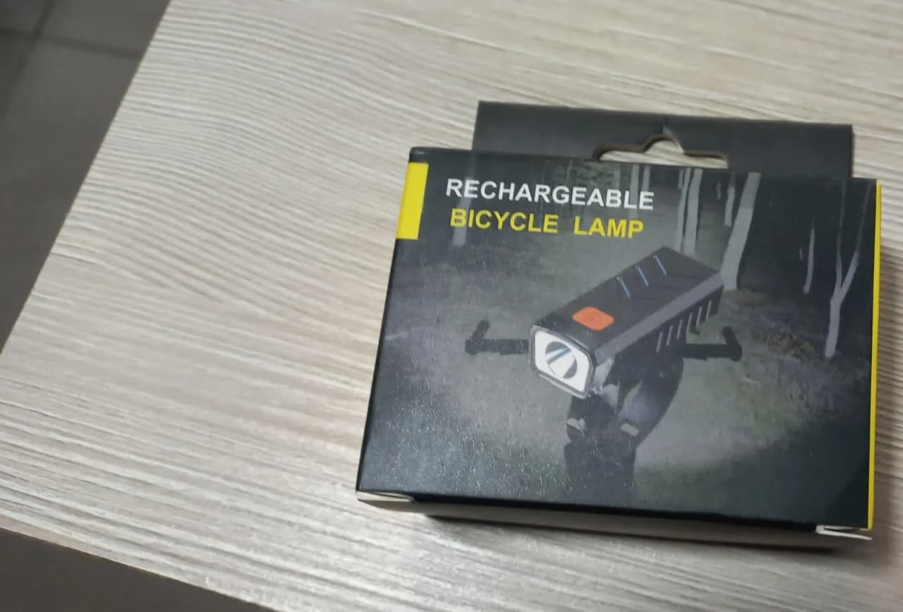 LUZ DE BICICLETA RECARGABLE