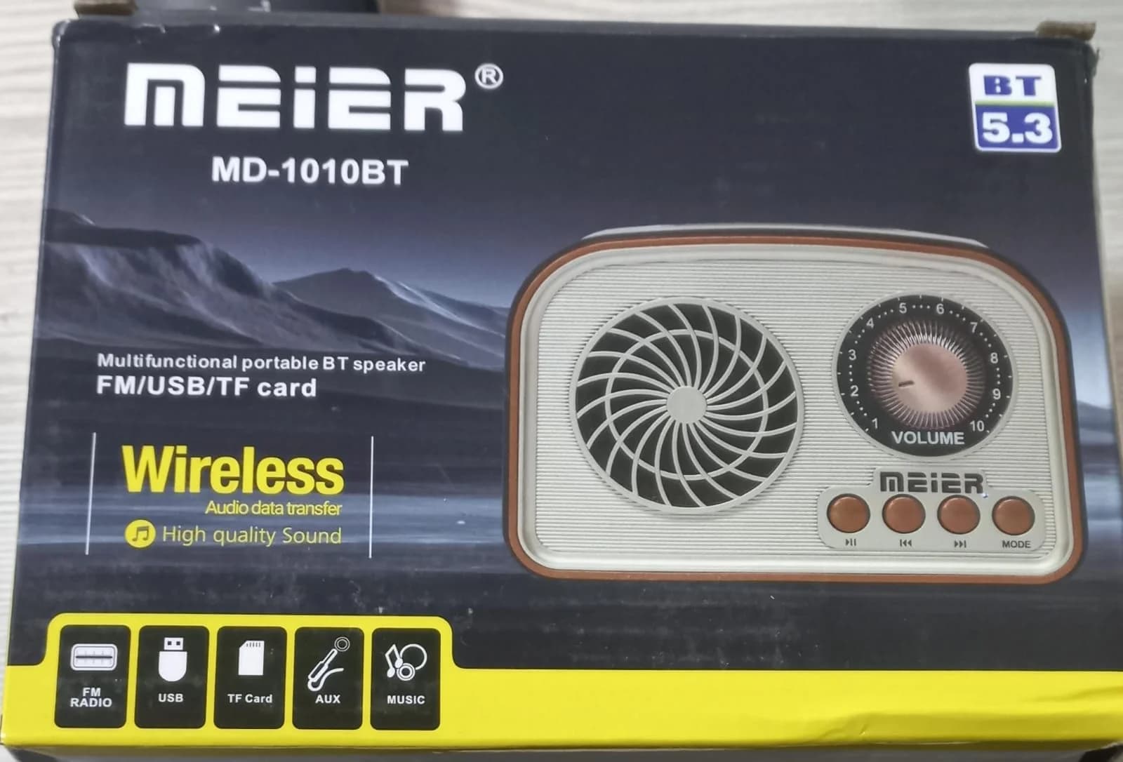 RADIO VINTAGE MULTIFUNCIONAL MEIER (351)