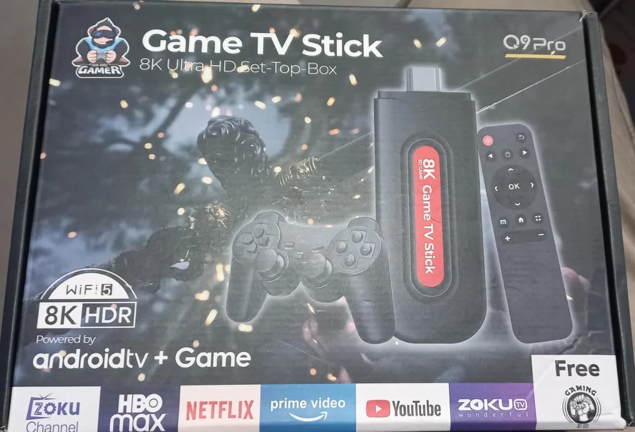 CONSOLA GAME Q9 PRO + TV BOX (140)