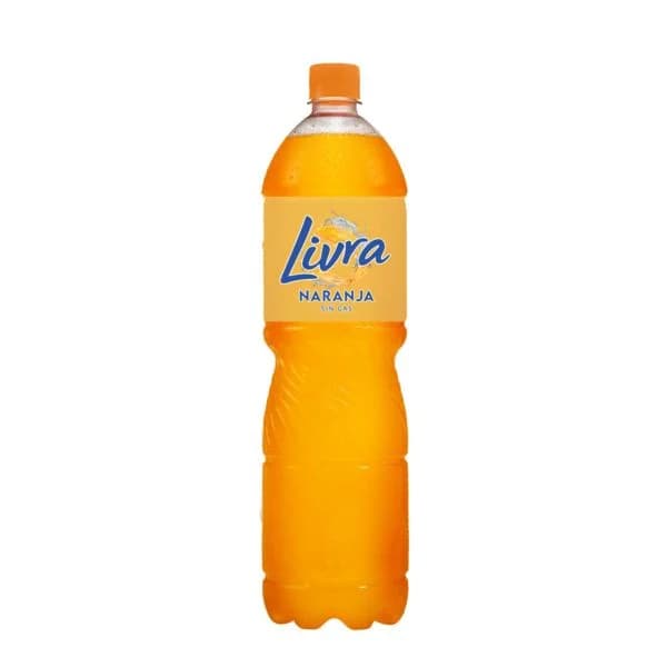 Agua Saborizada Livra Naranja 1.5L