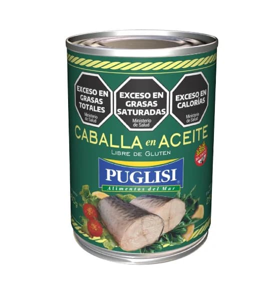 Caballa al Natural Puglisi 380g