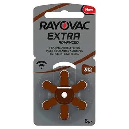pila rayovac 312