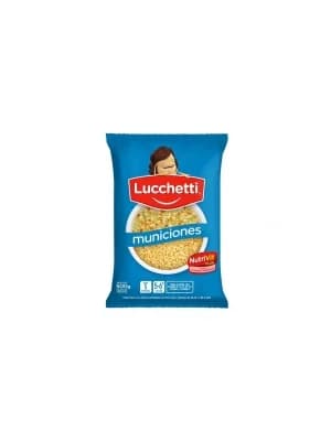 Fideos Municiones Lucchetti