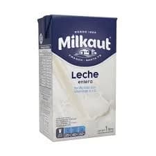Leche entera Milkaut 1l