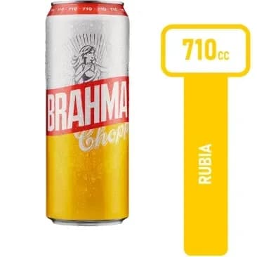 Cerveza Brahma chopp 710ml