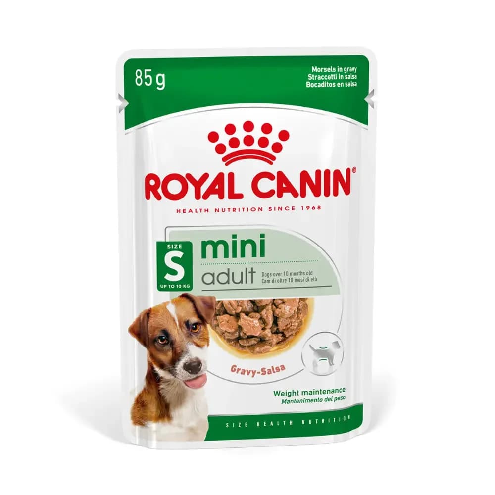 Pouch Royal canin mini adulto