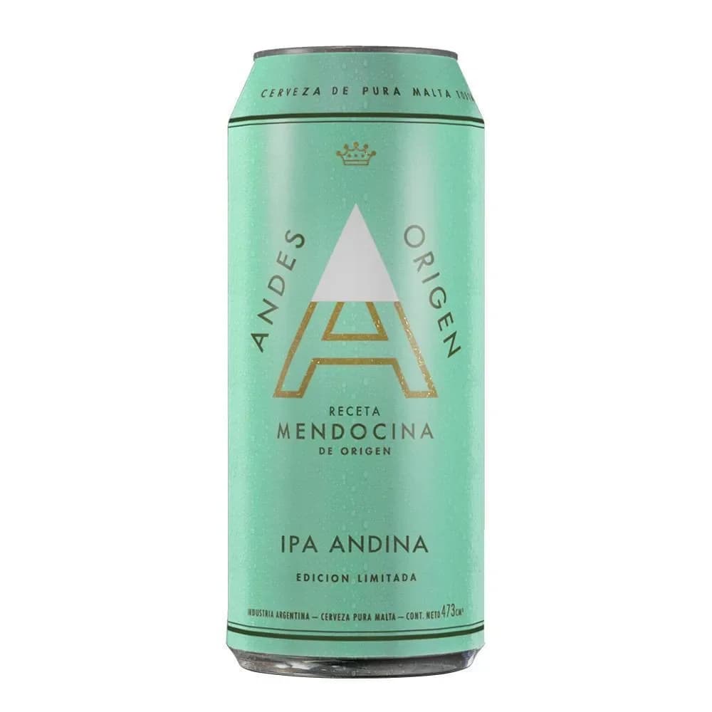 Cerveza Andes IPA Andina 473ml