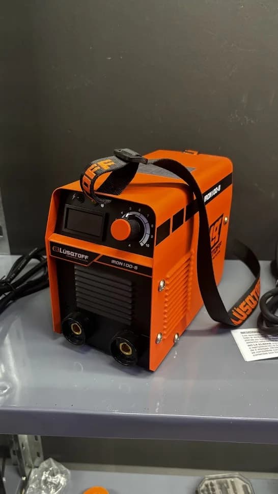 Soldadora inverter Iron 100-8 105a Lusqtoff