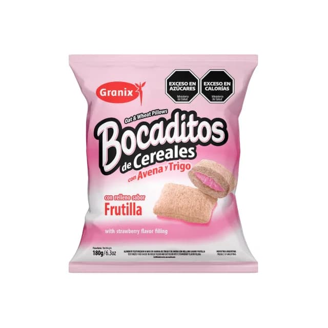 Almohaditas Bocaditos Rellenos Frutilla 160g