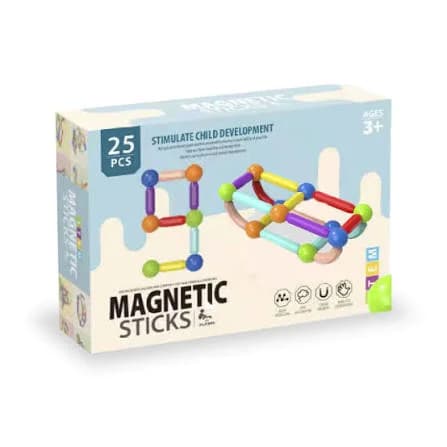 BLOQUE MAGNETICOS 25 PIEZAS