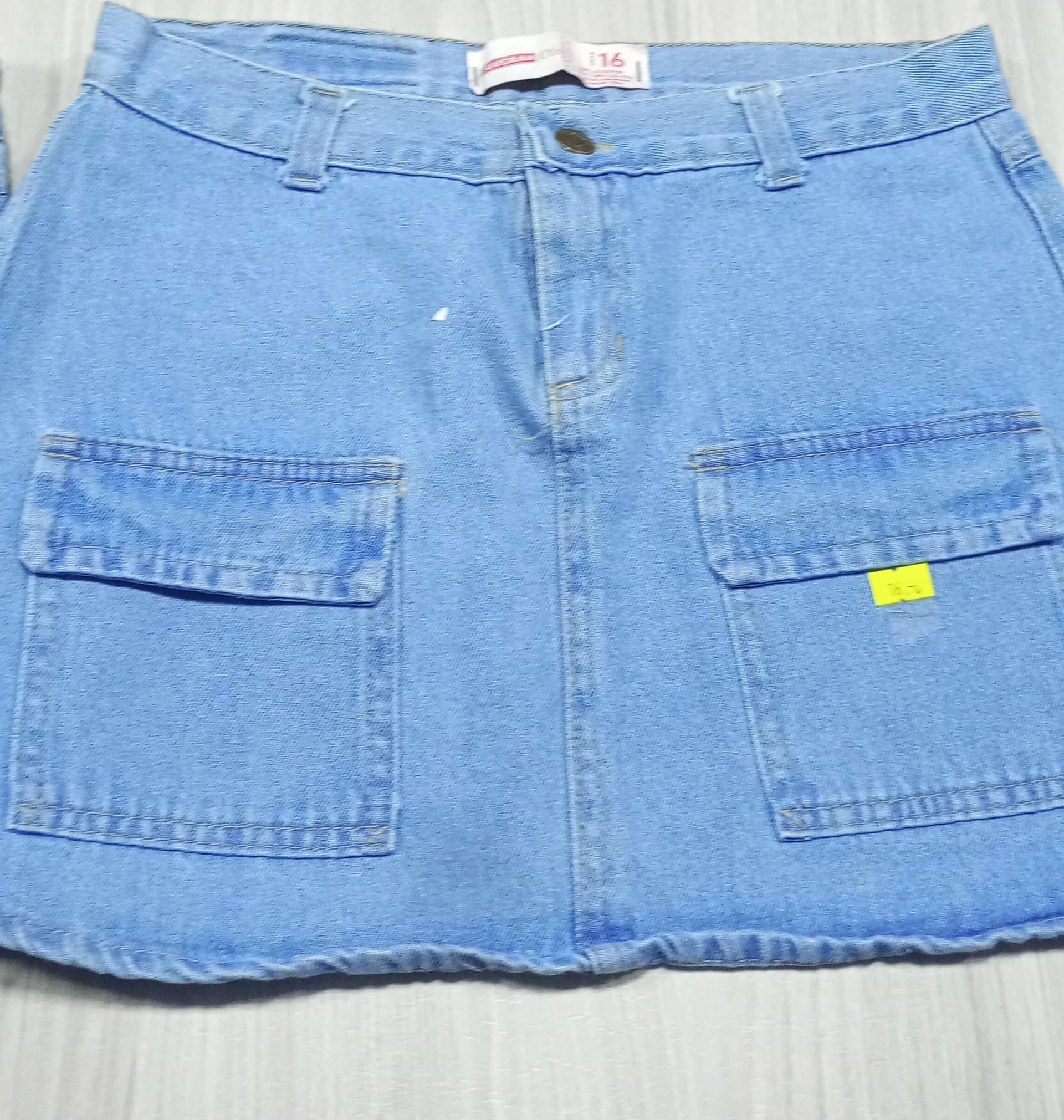FALDA CELESTE CARGO LIQUIDACION