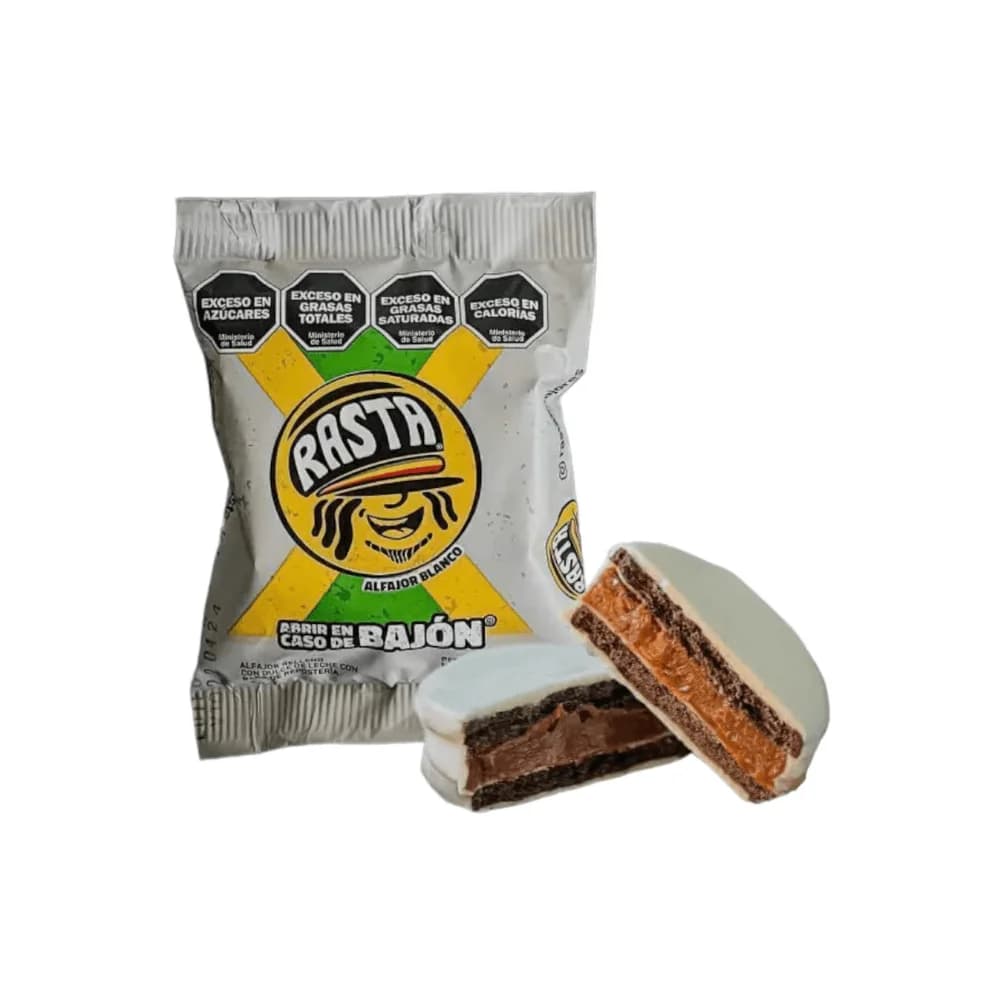 Alfajor Rasta Blanco