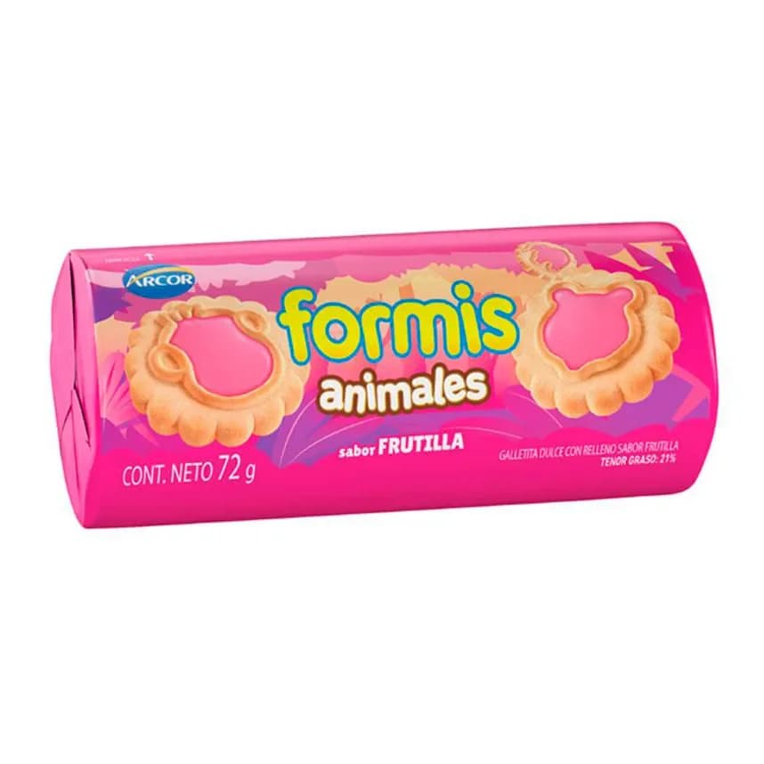 Formis de frutilla 72g
