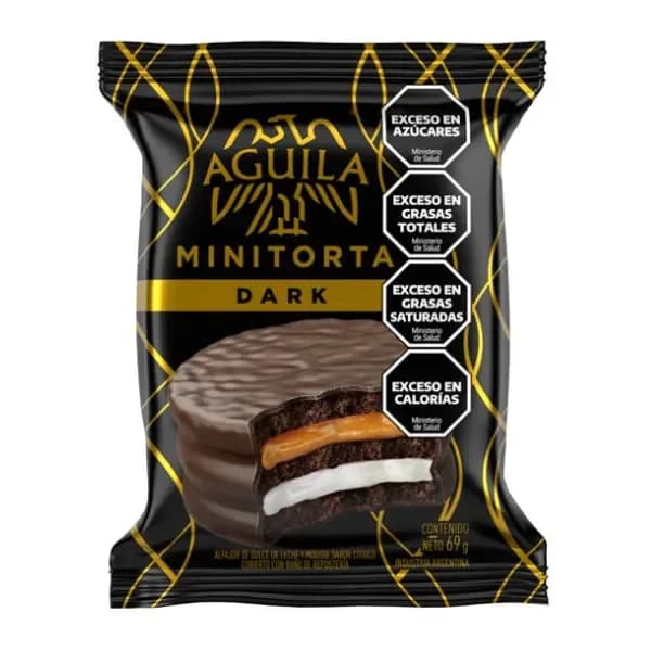 Alfajor Dark mini torta Aguila