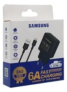 CARGADOR SAMSUNG 6A FAST CHARGING