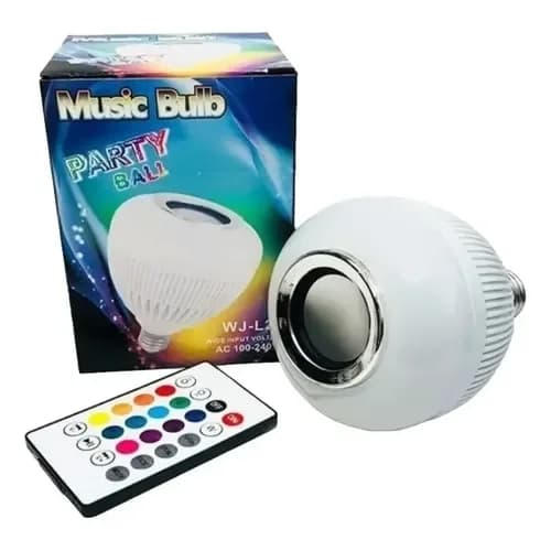 Foco Led Music Bulb Wj-l2 Focos Led Color Multicolor
